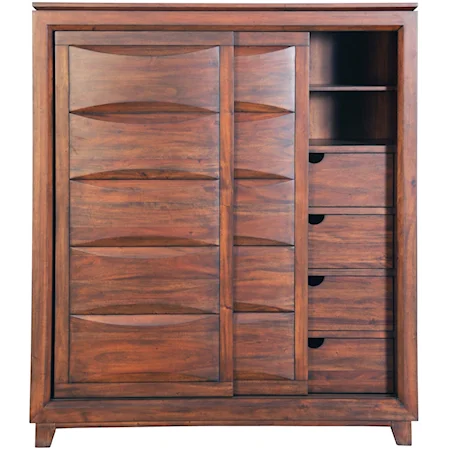 Chest with Sliding Door